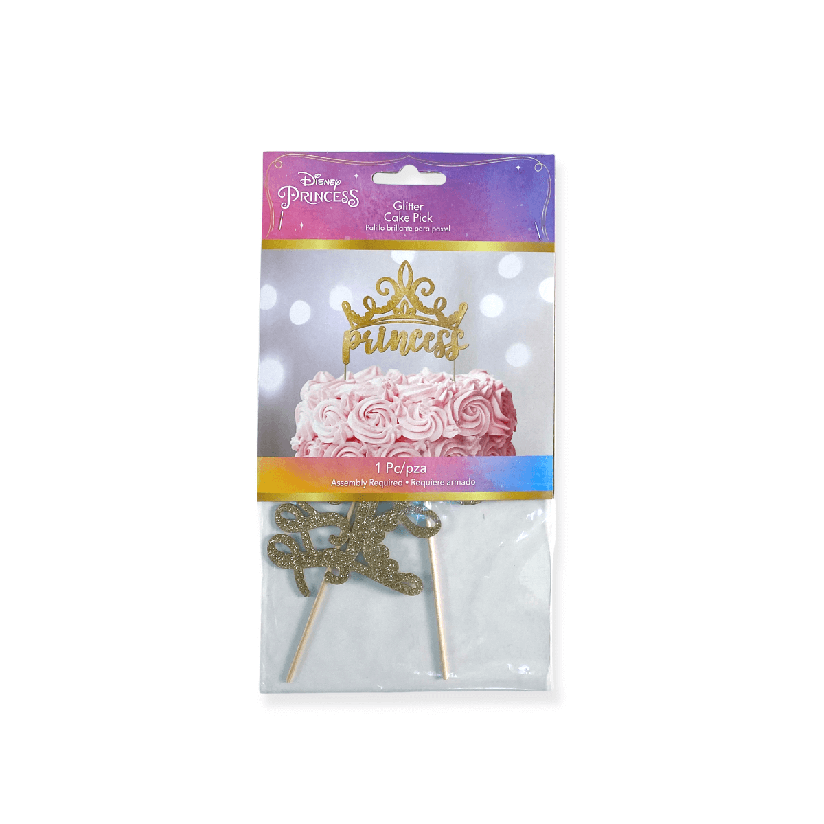 Disney Princess Once Upon A Time Glitter Cake Pick Disney Princess Once Upon A Time Glitter Cake Pick - Image 4