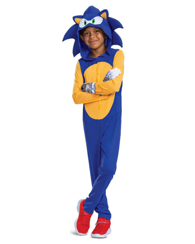 Alternative view of Sonic Prime Classic Costume