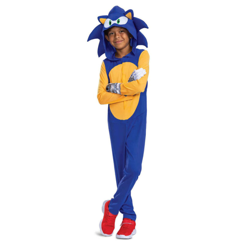 Alternative view of Sonic Prime Classic Costume