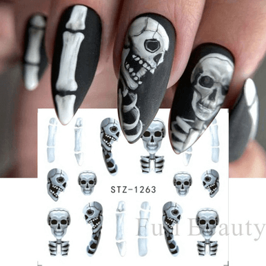 Halloween Pumpkin Nail Sticker Watermark Sticker Halloween Pumpkin Nail Sticker Watermark Sticker - Image 11