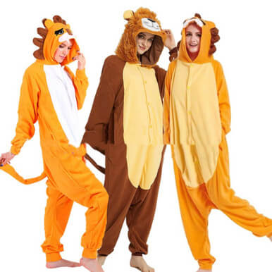 Lion King Cartoon Animal One-Piece Pajamas Costume Lion King Cartoon Animal One-Piece Pajamas Costume - Image 5