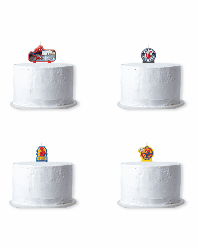 SpiderMan Birthday Candle Set 171860 3 cbfd104a 9141 48b8 b13e ee5dd7471c38