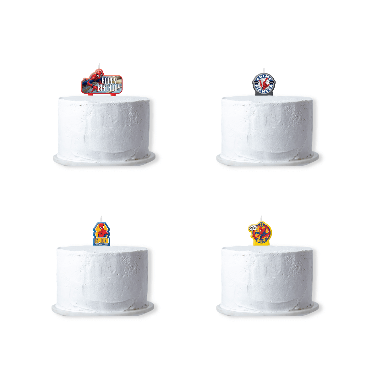 SpiderMan Birthday Candle Set SpiderMan Birthday Candle Set - Image 3