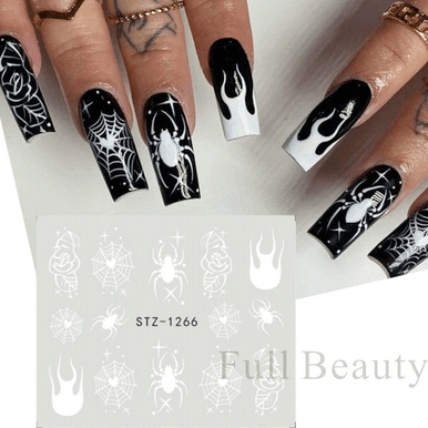 Halloween Pumpkin Nail Sticker Watermark Sticker Halloween Pumpkin Nail Sticker Watermark Sticker - Image 14