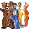 Tyrannosaure & Triceratops Costume cosplay Animal 212886264541 93688.1701767608.386.513