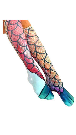 mermaid socks Bikini swimsuit wild accessories seaside photo in stockings tide mermaid socks Bikini swimsuit wild accessories seaside photo in stockings tide