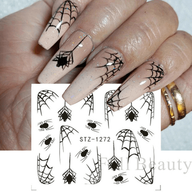 Halloween Pumpkin Nail Sticker Watermark Sticker Halloween Pumpkin Nail Sticker Watermark Sticker - Image 19