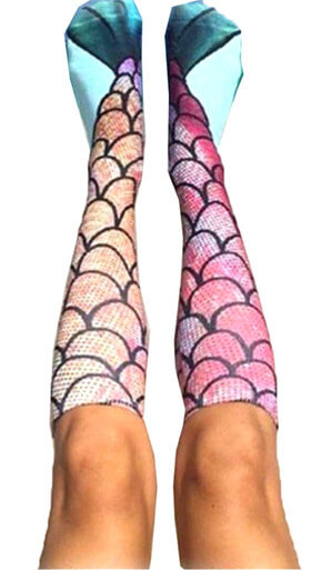 mermaid socks Bikini swimsuit wild accessories seaside photo in stockings tide mermaid socks Bikini swimsuit wild accessories seaside photo in stockings tide - Image 2