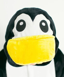 Cartoon one-piece pajamas penguin animal winter flannel cute costume 4485335708 105164383 26537.1701767449.386.513