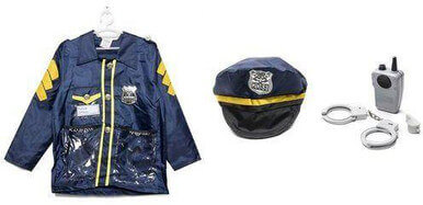 Alternative view of Police Officer Kids Costume Unisex