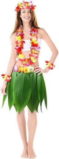 Adult Banana Leaf Skirt High Quality Hawaiian Adult Banana Leaf Skirt High Quality Hawaiian - Image 4