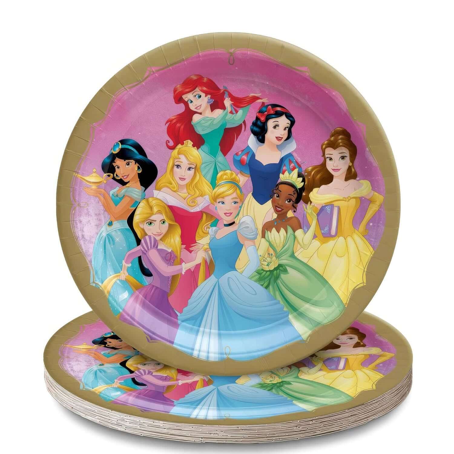 Disney Princess Round Paper Plates 7In 8Pcs Disney Princess Round Paper Plates 7In 8Pcs - Image 3