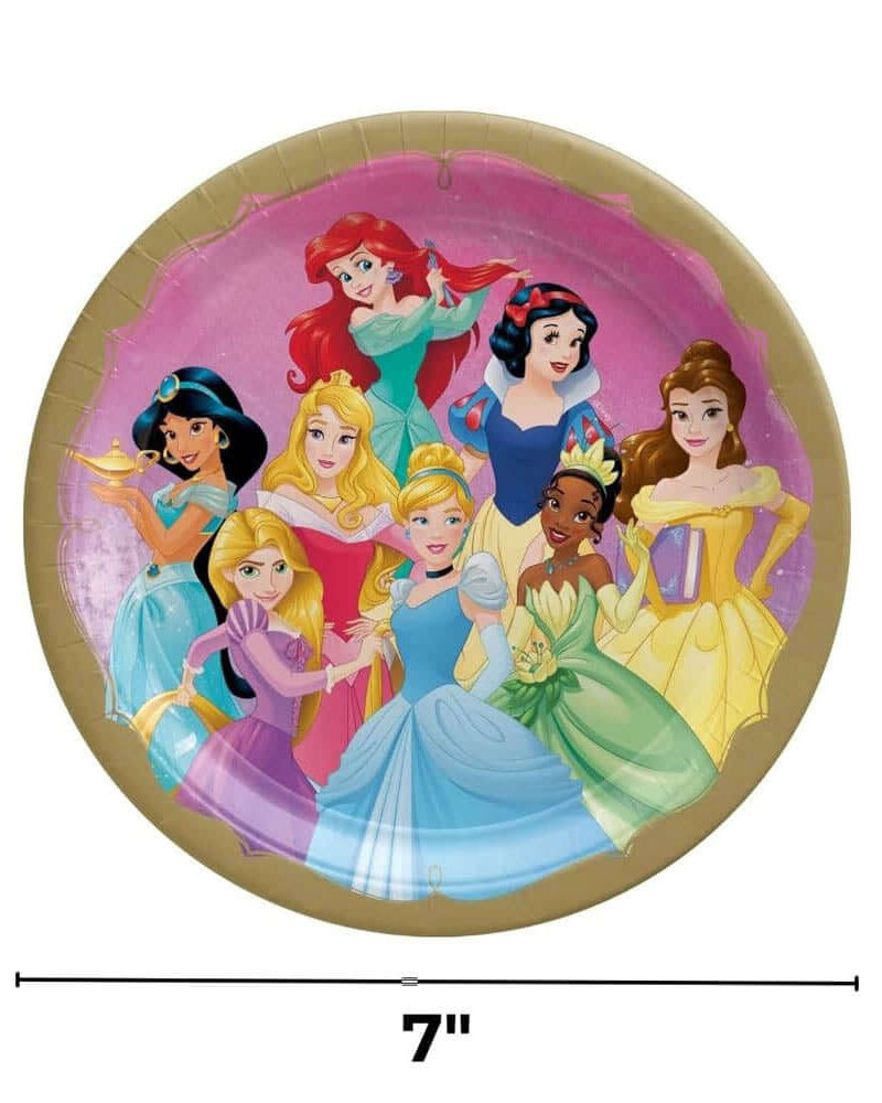 Alternative view of Disney Princess Round Paper Plates 7In 8Pcs