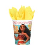 581832 Moana Paper Cups 9oz 8pcs 01