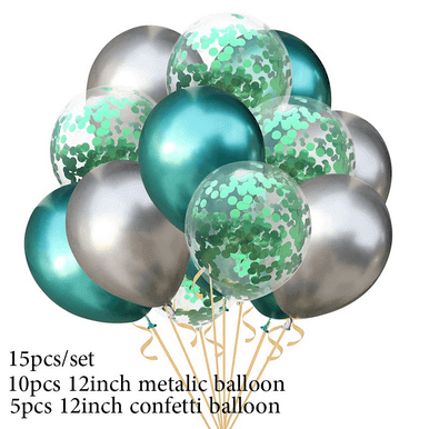 Green combo Balloon Bouquet