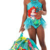 Mermaid Deluxe Swimsuit For Girls - 1-Piece Blue 61 H2ppOCBL. AC UX385 1 94796.1656491377.386.513