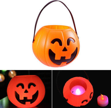 Halloween Pumpkin Baskets for Kids | Halloween Pumpkin Trick or Treat Basket Halloween Pumpkin Baskets for Kids | Halloween Pumpkin Trick or Treat Basket - Image 5