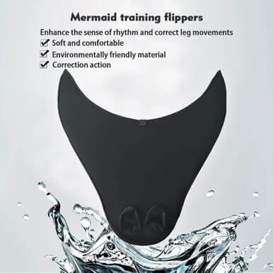 Alternative view of Swim Fins Mermaid Flippers For Training Kids , Adults Men And Women