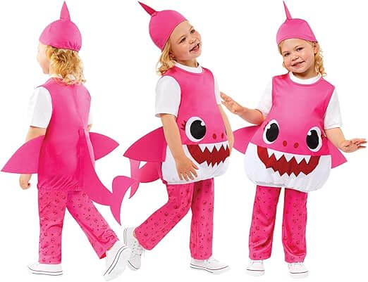 Alternative view of Pink Mummy Shark Costume