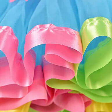 Rainbow Tutu Skirt With Unicorn Headband Rainbow Tutu Skirt With Unicorn Headband - Image 5