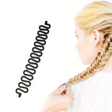 Hair Braiding Tool Roller With Hook Magic Hair Twist Styling Bun Maker DIY Hair Style Accessories Black Hair Braiding Tool Roller With Hook Magic Hair Twist Styling Bun Maker DIY Hair Style Accessories Black - Image 5