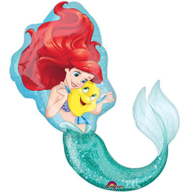 Mermaid Ariel Princess Foil Balloons Baby Girl Birthday Party Decorations Kids Mermaid Ariel Princess Foil Balloons Baby Girl Birthday Party Decorations Kids - Image 2