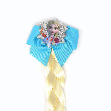 Frozen 2 Bff Elsa And Anna Faux Hair Braid Elastic Pony Set Frozen 2 Bff Elsa And Anna Faux Hair Braid Elastic Pony Set