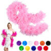 200g Boa Thick Fancy Dress for Adults, Kids Turkey Feather Strip Scarf Decoration 71dbeHpuTdL 50660.1731397089.386.513