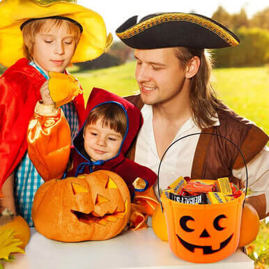 Halloween Trick or Treat Pumpkin Bucket Halloween Baskets Pumpkin Buckets for Collecting Sweets Halloween Trick or Treat Pumpkin Bucket Halloween Baskets Pumpkin Buckets for Collecting Sweets - Image 4