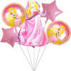 5pcs disney princess sleeping beauty foil