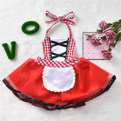 Girls' European And American Fashion Women's Red Riding Hood Costume Girls' European And American Fashion Women's Red Riding Hood Costume