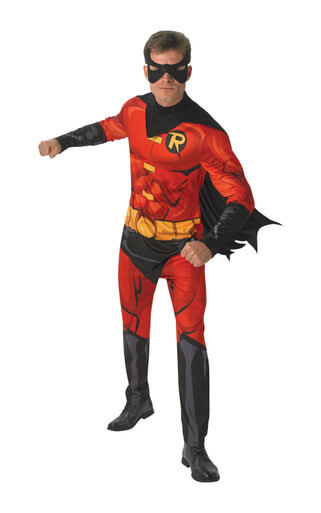 Robin Comic Book Costume for Adult - robin costume men Robin Comic Book Costume for Adult - robin costume men