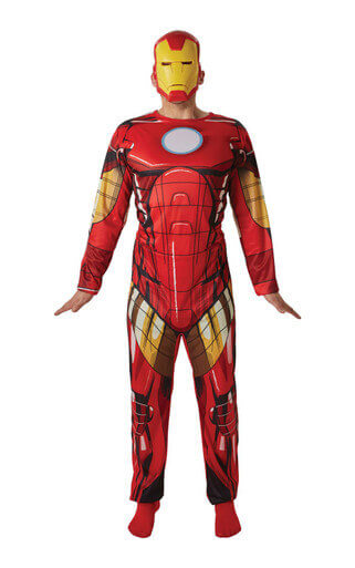 Adult Iron Man Superhero Costume