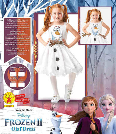 Alternative view of Frozen 2 Olaf Air Motion Dress