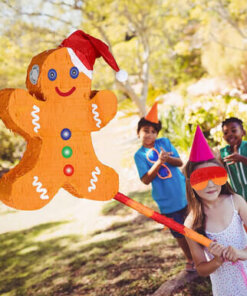 Gingerbread Man Pinata Christmas Mexican Pinata - Image 2