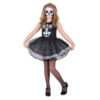 Skeleton Bones Tutu Girl Halloween Costume