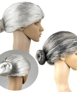 Old Lady Dress Up Wig Grandma Mother-in-law Headwear Fancy Dress Ball Props 8e8faf3a 2c18 4b99 b99f e658cf0e348c 72172.1715575176.386.513