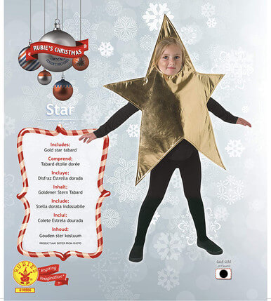 Child Gold Star Costume Child Gold Star Costume - Image 2