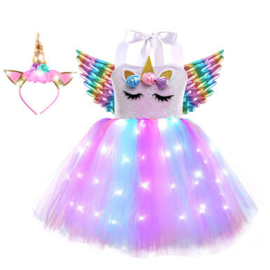 TUTU Skirt Children's Wings With Lights TUTU Skirt Children's Wings With Lights
