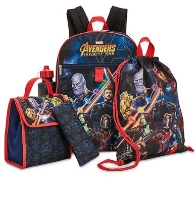 Marvel Avengers Little & Big Boys 5-Pc. Backpack & Accessories Set Marvel Avengers Little & Big Boys 5-Pc. Backpack & Accessories Set - Image 2