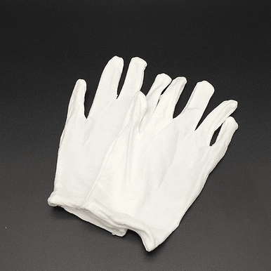 Full Face Mask Hand-painted White Street Dance Men's Adult Eye Mask