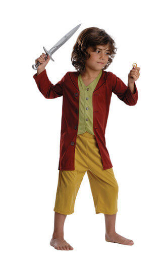 Official Bilbo Baggins Blister Set-Hobbit Costume Unisex