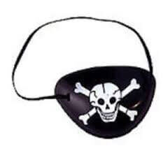 Platic Eye Patch (Pirate Cove) Unisex Platic Eye Patch (Pirate Cove) Unisex