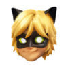 Cat Noir Mask - Miraculous Ladybug CatNoirMask 63314.1628711171.386.513