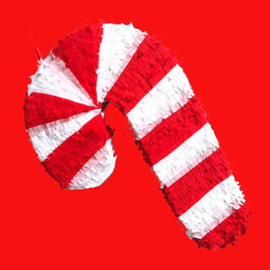 LARGE CHRISTMAS CANDY CANE PINATA LARGE CHRISTMAS CANDY CANE PINATA - Image 3