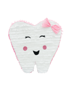 Large Pink Tooth pinata, First tooth, Lost First tooth pi?ata , Tooth Fairy