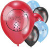 Miraculous Ladybug Balloons - 12" Latex MiraculousLadybugBallooki 84973.1628711375.386.513