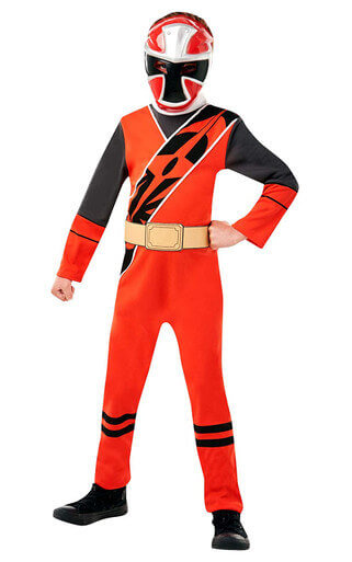 Ninja Steel Red Ranger Costume for Kids