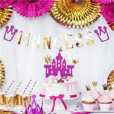 Alternative view of Princess Party Banner - 90Cm