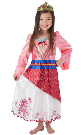 Storyteller Mulan Chinese Costume for Kids